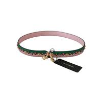 100% Authentic Dolce & Gabbana Leather Shoulder Strap with Logo Details One Size Men thumbnail
