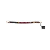 Genuine Dolce & Gabbana Bordeaux Shoulder Strap with Applique Detail One Size Women thumbnail