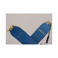 Dolce & Gabbana Women's Beige Python Leather Floral Studded Shoulder Strap - One Size thumbnail