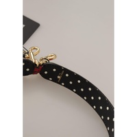 Dolce & Gabbana Women's Red Python Leather Crystals Reversible Shoulder Strap - One Size thumbnail