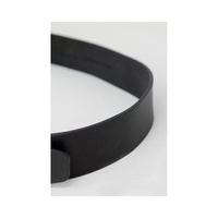 Hugo Boss Men's Black Leather Belt - 95 cm thumbnail