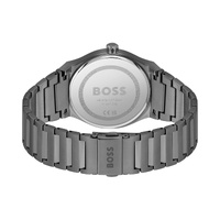 Hugo Boss Men's Gray Stainless Steel Watch - One Size thumbnail