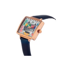Bobroff Women's Black Leather Watch - One Size thumbnail