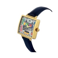 Bobroff Women's Black Leather Watch - One Size thumbnail