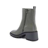 Military  Synthetic Leather Ankle Boots with 6cm Heel - 38 EU thumbnail