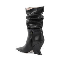Point Toe Wedge Boots - 39 EU thumbnail