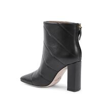 Quilted Leather Ankle Boots - 39 EU thumbnail