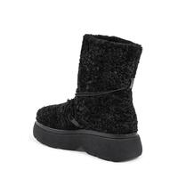 Modern Shearling Ankle Boot with Rubber Soles - 41 EU thumbnail
