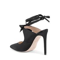 Satin Mule with 10cm Heel - 38 EU thumbnail