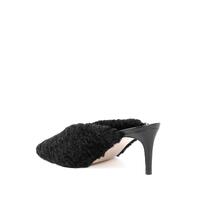 Teddy Fabric Mules with a 5cm Heel - 39 EU thumbnail
