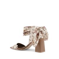 Silk Heeled Sandal - 37 EU thumbnail