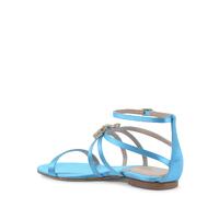 Swarovski Bow Satin Ankle-Strap Sandal - 37 EU thumbnail