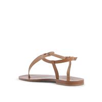 Tropical Print Leather Sandals - 41 EU thumbnail