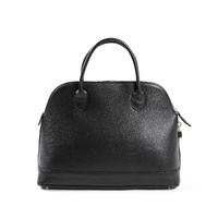 V Italia by VERSACE 1969 ABBIGLIAMENTO SPORTIVO SRL Women's V Italia by VERSACE 1969 ABBIGLIAMENTO SPORTIVO SRL Small Leather Satchel Black in Black - thumbnail