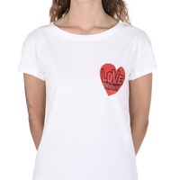 Love Moschino Women's T-Shirt White - 38 IT thumbnail