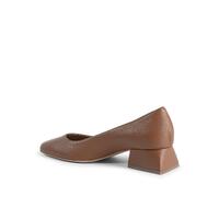 Leather Heeled Ballerina Shoes - 38 EU thumbnail