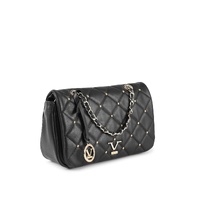 V Italia by VERSACE Chain Bag Black Leather - One Size thumbnail