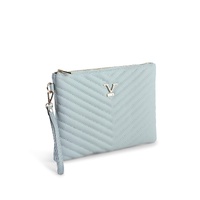 V Italia by VERSACE 1969 ABBIGLIAMENTO SPORTIVO SRL VItalia Clutch Light Blue - One Size thumbnail