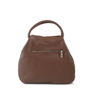 V Italia Leather Handbag for Women - Brown - One Size thumbnail