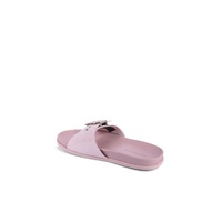 Suede Buckle Slides - 39 EU thumbnail