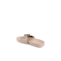 Leather Sandal with Gold Detailing - 36 EU thumbnail