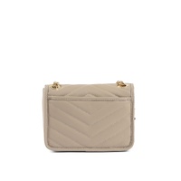 V Italia by Versace 1969 abbigliamento sportivo srl Women's Leather Beige Handbag in Beige - One Size thumbnail