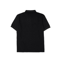 Burberry Men's Black Cotton Collared Polo Shirt - 54 IT thumbnail