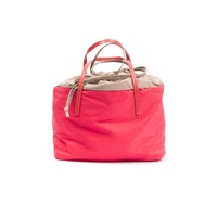 BYBLOS Women's Elegant Fabric and Patent Shopper Tote - One Size thumbnail