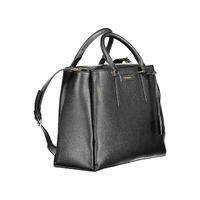 Calvin Klein Women's Elegant Black Shoulder Bag with Chic Detailing - One Size thumbnail