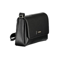 Calvin Klein Women's Elegant Black Shoulder Bag with Logo Detail - One Size thumbnail