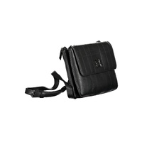 Calvin Klein Women's Chic Black Shoulder Bag with Contrasting Details - One Size thumbnail