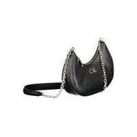 Calvin Klein Women's Elegant Black Chain Shoulder Bag - One Size thumbnail