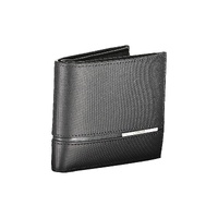 Calvin Klein Men's Black Leather Wallet - One Size thumbnail