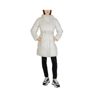Calvin Klein Jeans Women's Cream Nylon Jackets & Coat - 42 IT thumbnail