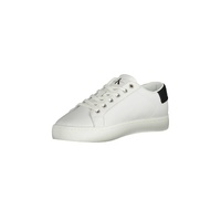 Calvin Klein Men's White Polyester Sneaker - 44 EU thumbnail