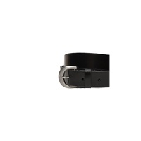 Calvin Klein Jeans Women's Black Leather Belt - 90 cm thumbnail