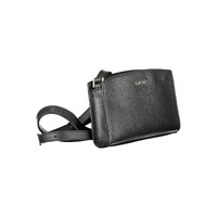 Calvin Klein Women's Elegant Black Shoulder Bag with Logo Detailing - One Size thumbnail