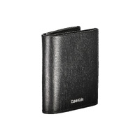 Calvin Klein Men's Black Leather Wallet - One Size thumbnail