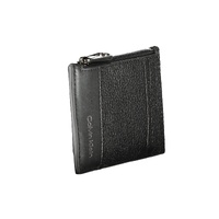 Calvin Klein Men's Black Leather Wallet - One Size thumbnail