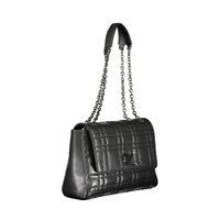 Calvin Klein Women's Elegant Black Chain-Handle Bag with Twist Lock - One Size thumbnail