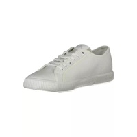 Calvin Klein Men's White Cotton Sneaker - 42 EU thumbnail
