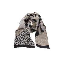 Cavalli Class Men's Chic Animalier Wool-Blend Scarf - One Size thumbnail