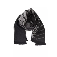 Cavalli Class Men's Elegant Animalier Fantasy Logo Scarf - One Size thumbnail