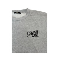 Cavalli Class Men's Gray Polyester Sweater - XS thumbnail