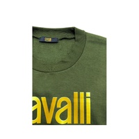 Cavalli Class Men's Green Polyester Sweater - M thumbnail