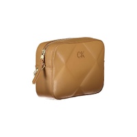 Calvin Klein Women's Brown Polyester Handbag - One Size thumbnail