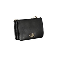 Calvin Klein Women's Black Polyester Handbag - One Size thumbnail
