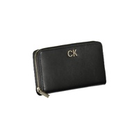 Calvin Klein Women's Black Polyester Wallet - One Size thumbnail