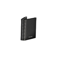 Calvin Klein Men's Black Leather Wallet - One Size thumbnail