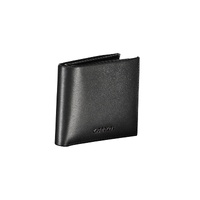 Calvin Klein Men's Black Leather Wallet - One Size thumbnail